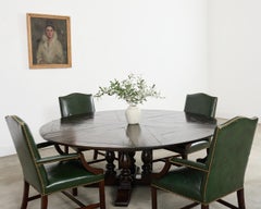 Country English Extension Dining Table by Theodore Alexander
