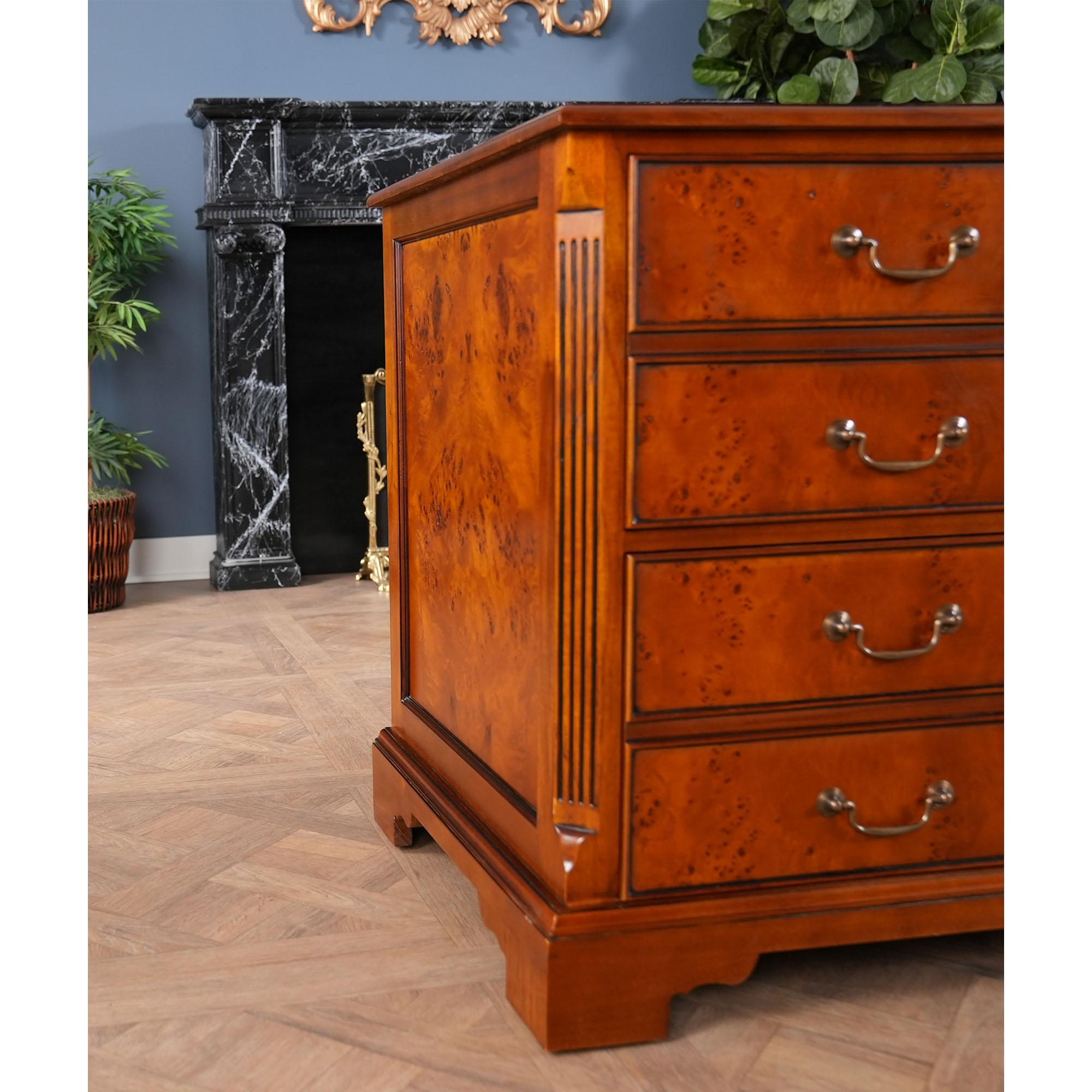 Country Estate Four Drawer File For Sale 2