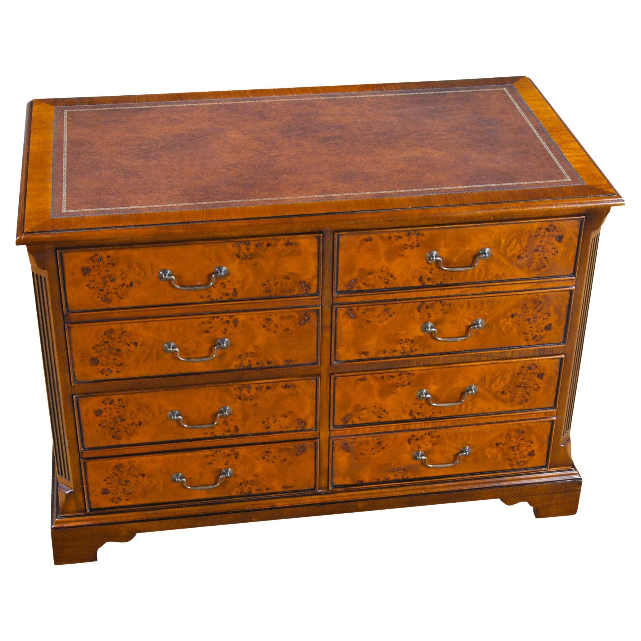 Country Estate Four Drawer File For Sale