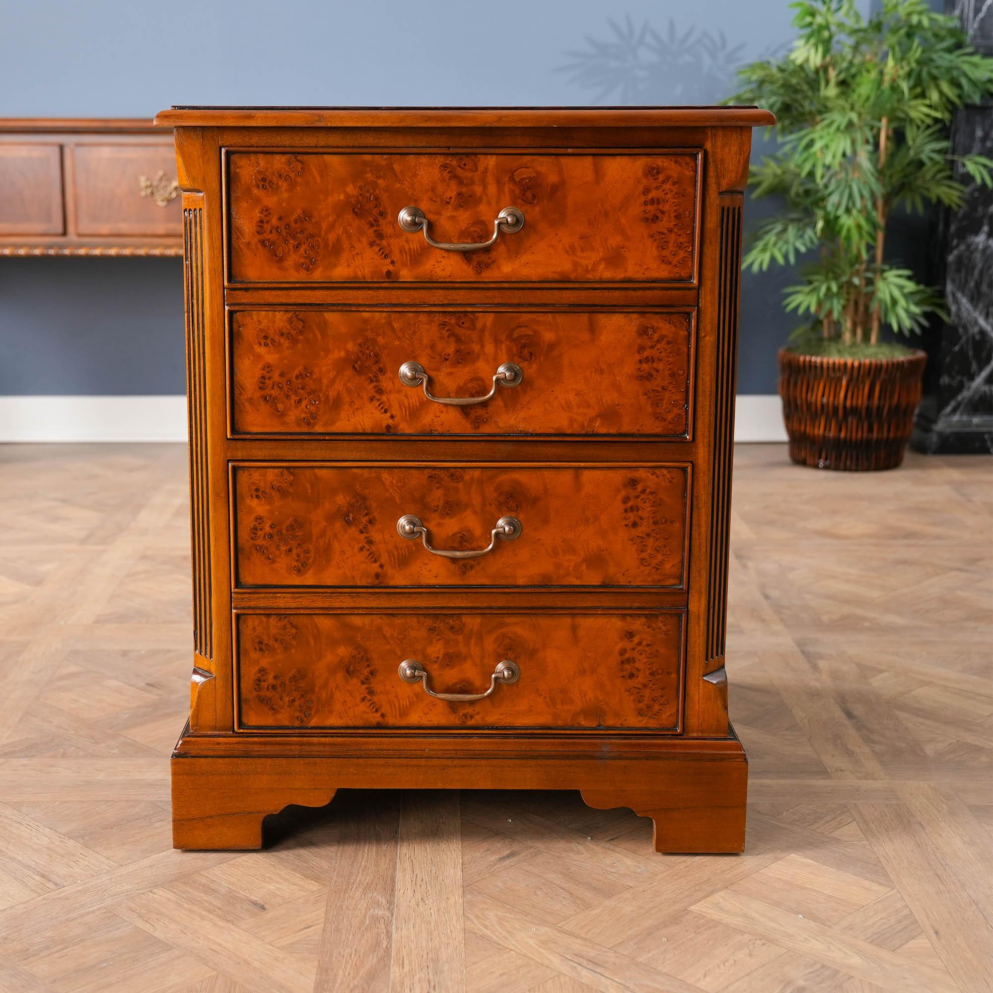 Renaissance Country Estate Two Drawer File For Sale