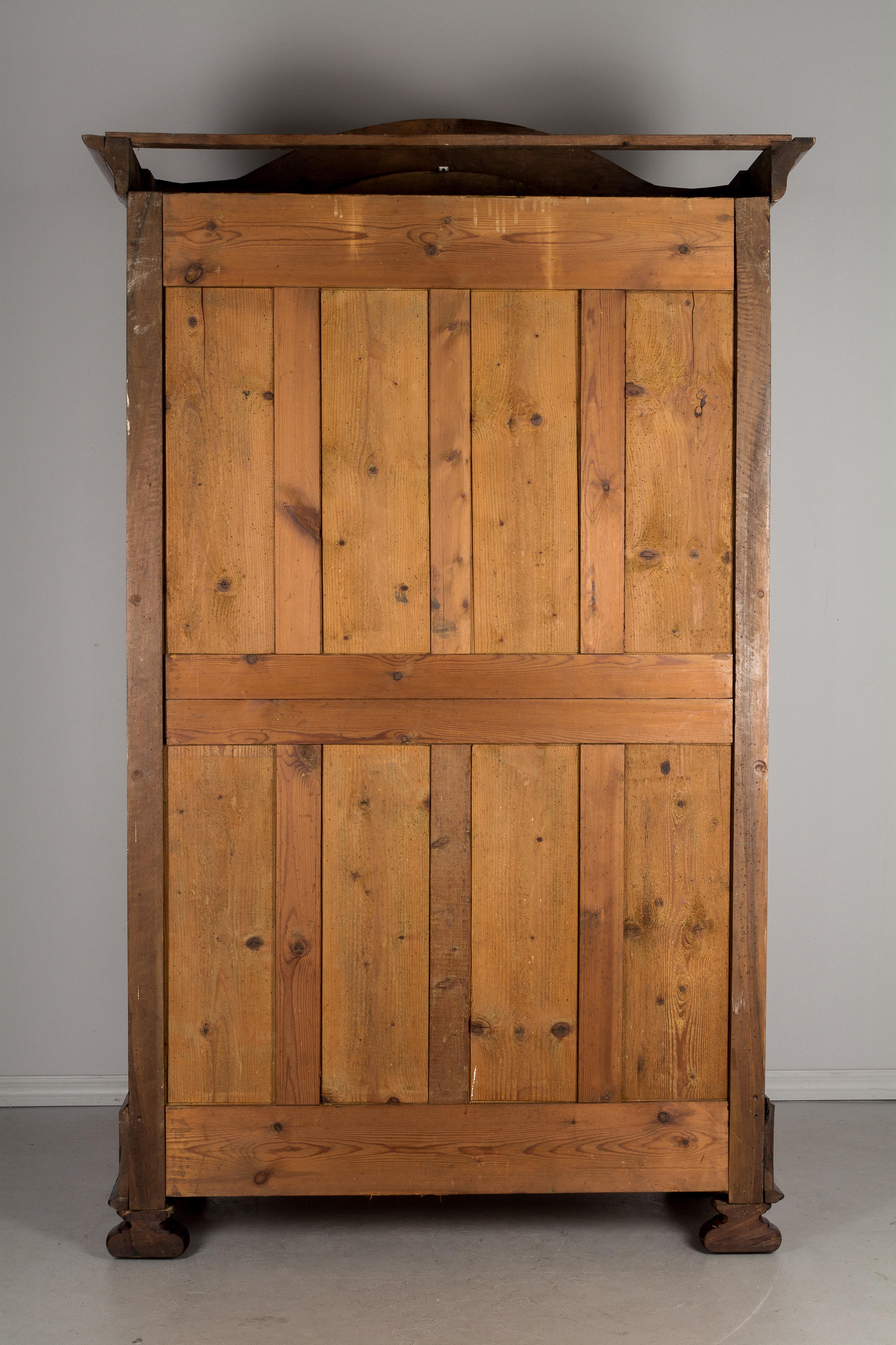 Country French Armoire or Wardrobe 13