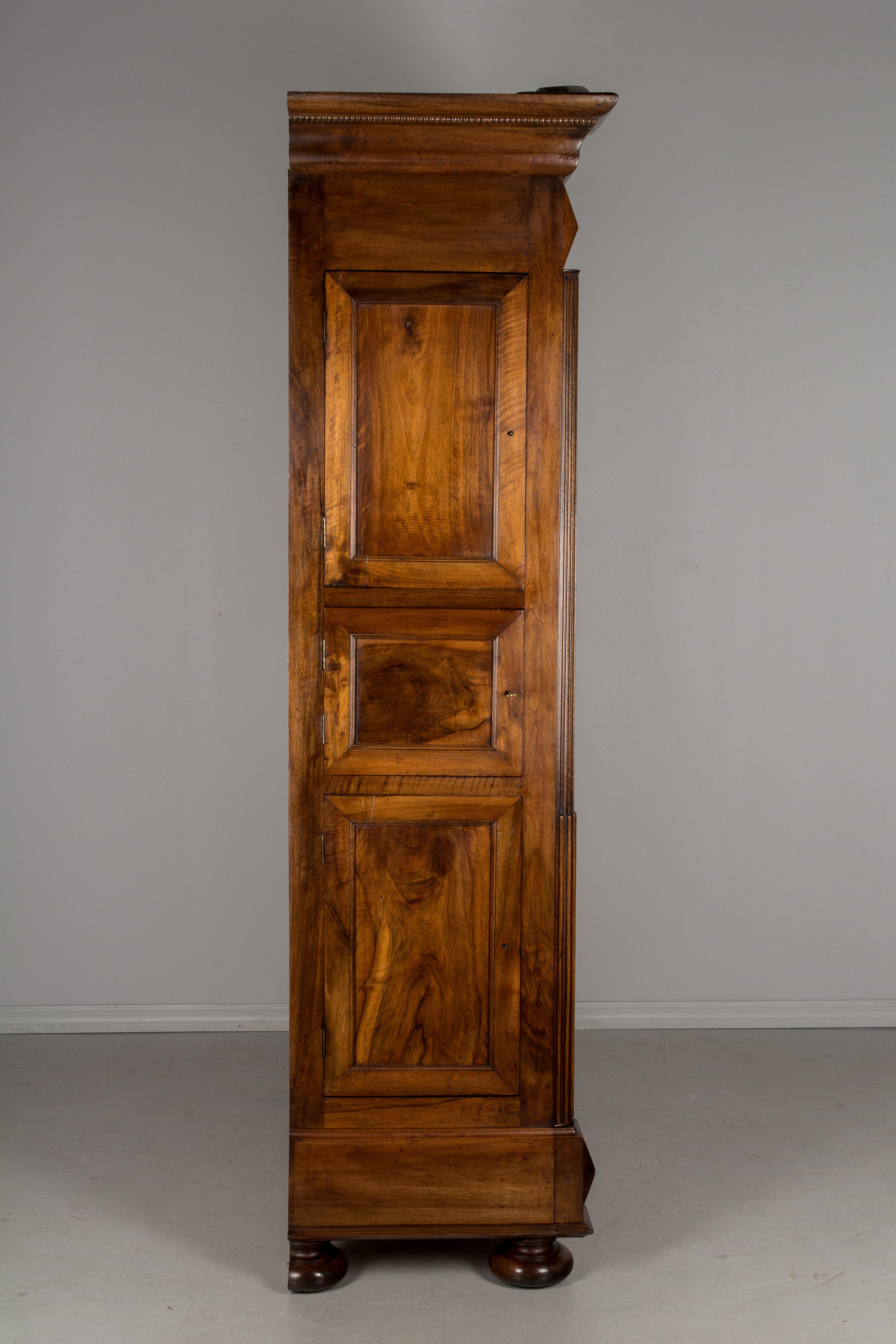 19th Century Country French Armoire or Wardrobe