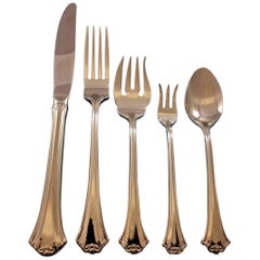 Country French by R&B Stainless Steel Flatware Set for 12 Service 66 Pieces
