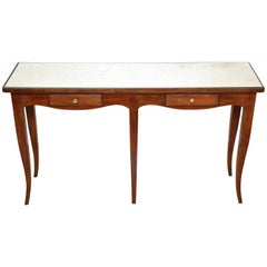 Console de style campagnard français