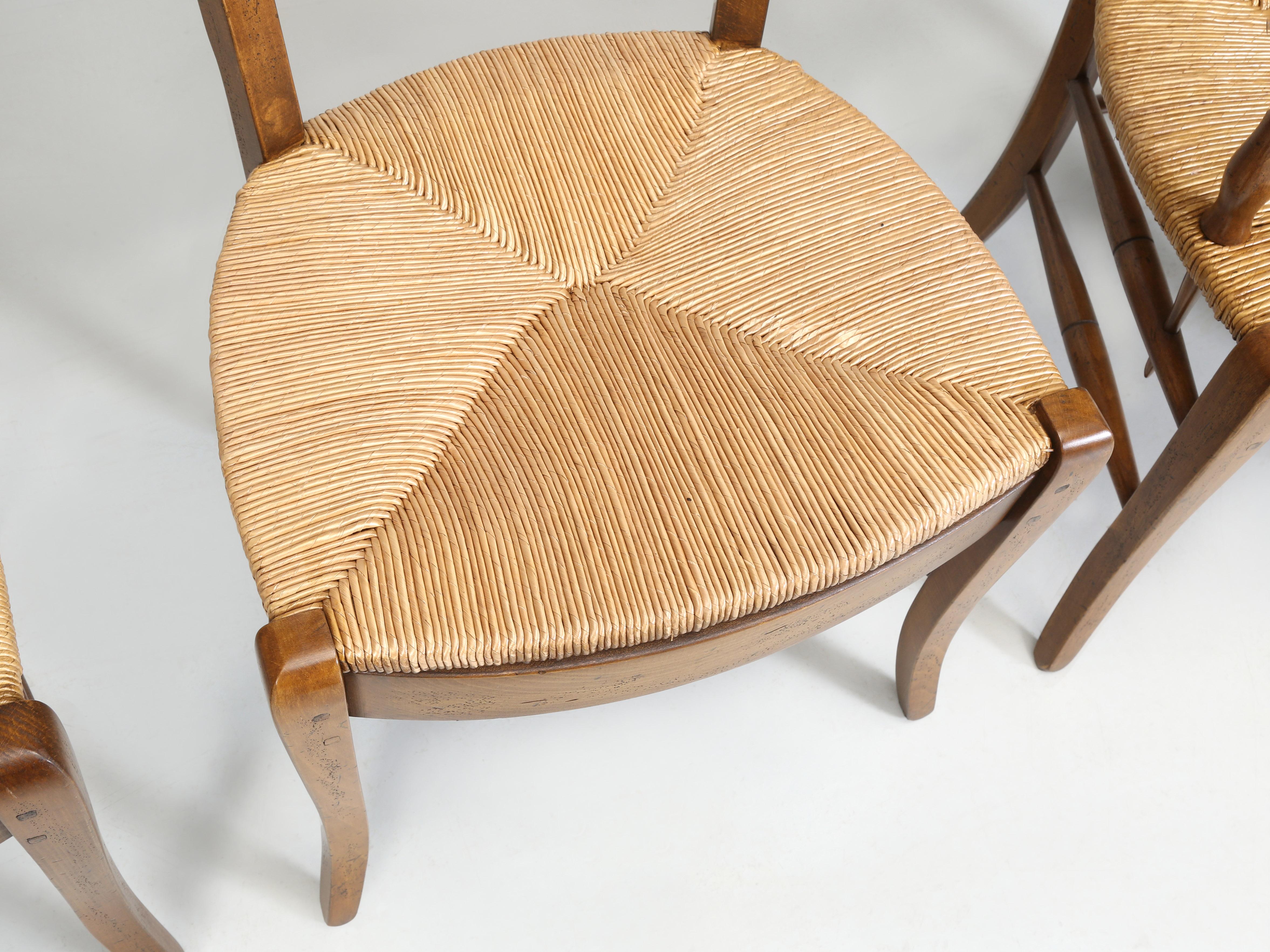 Country French Dining Chairs Hand-Made by the  Lacroix Family since 1856 For Sale 5