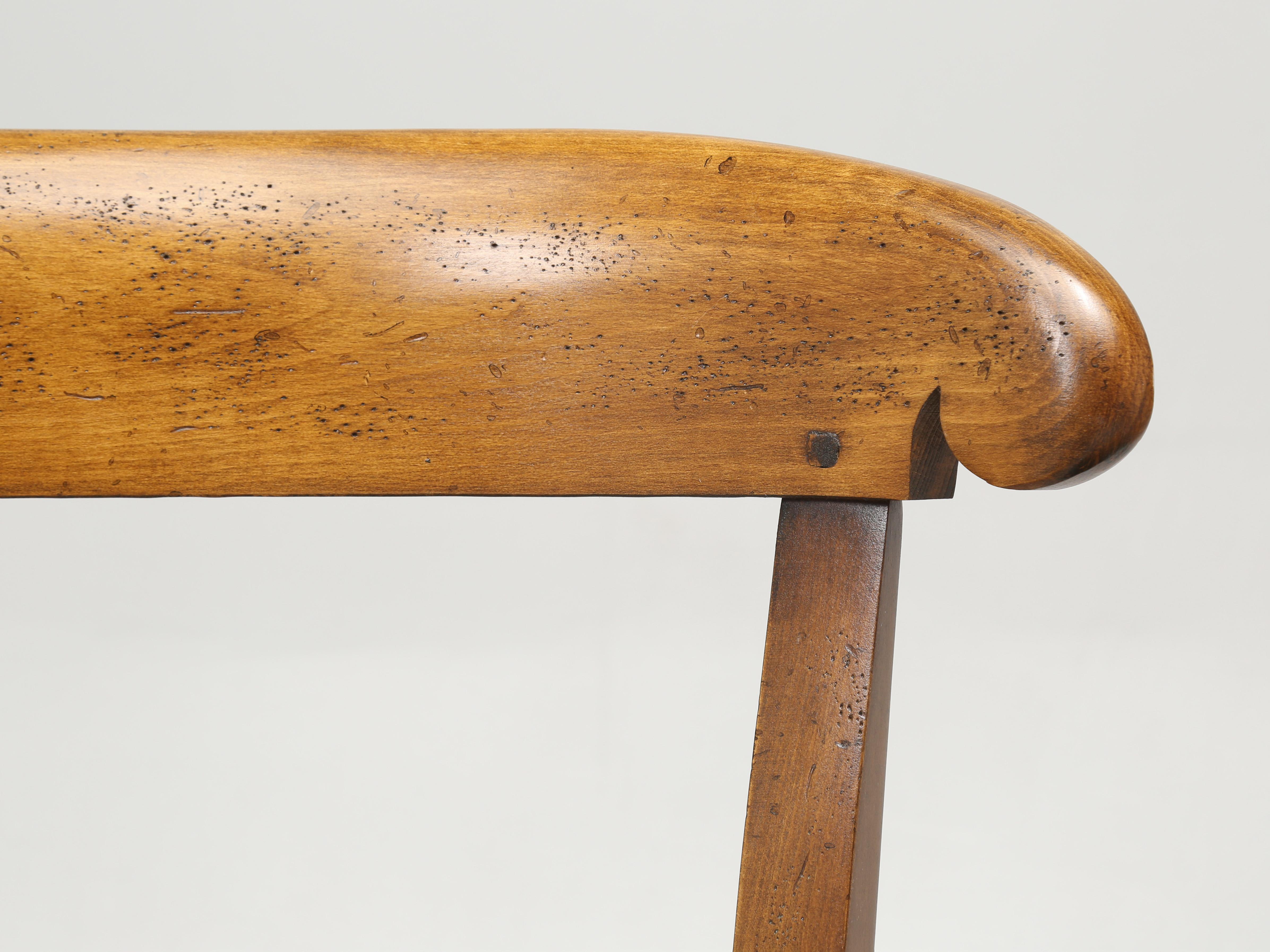 Contemporary Country French Dining Chairs Hand-Made by the  Lacroix Family since 1856 For Sale