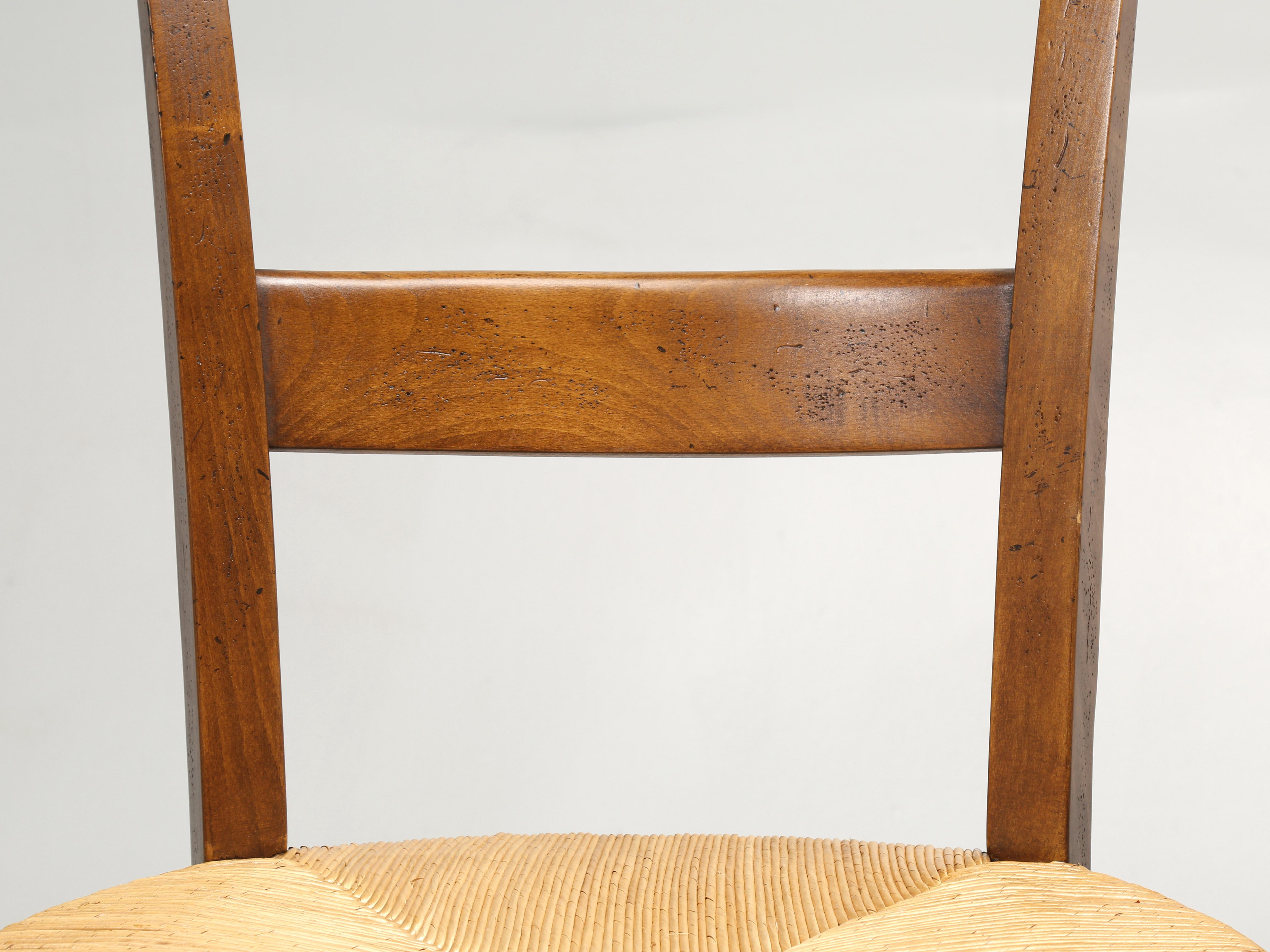 Country French Dining Chairs Hand-Made by the  Lacroix Family since 1856 For Sale 1