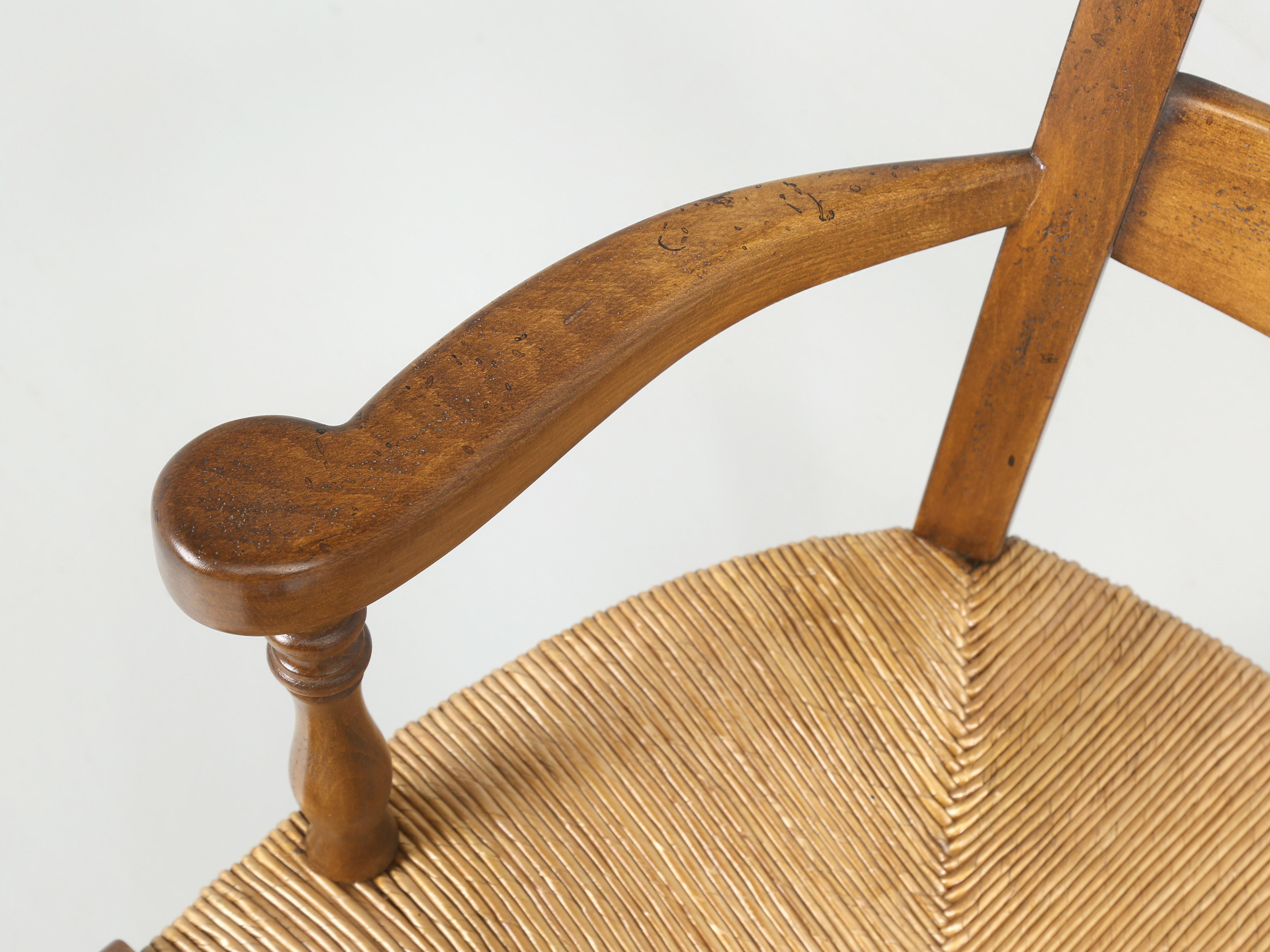 Country French Dining Chairs Hand-Made by the  Lacroix Family since 1856 For Sale 2