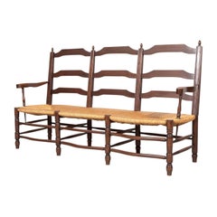 Ladder Back Bench - 9 For Sale on 1stDibs | wood ladder back bench, ladderback  bench