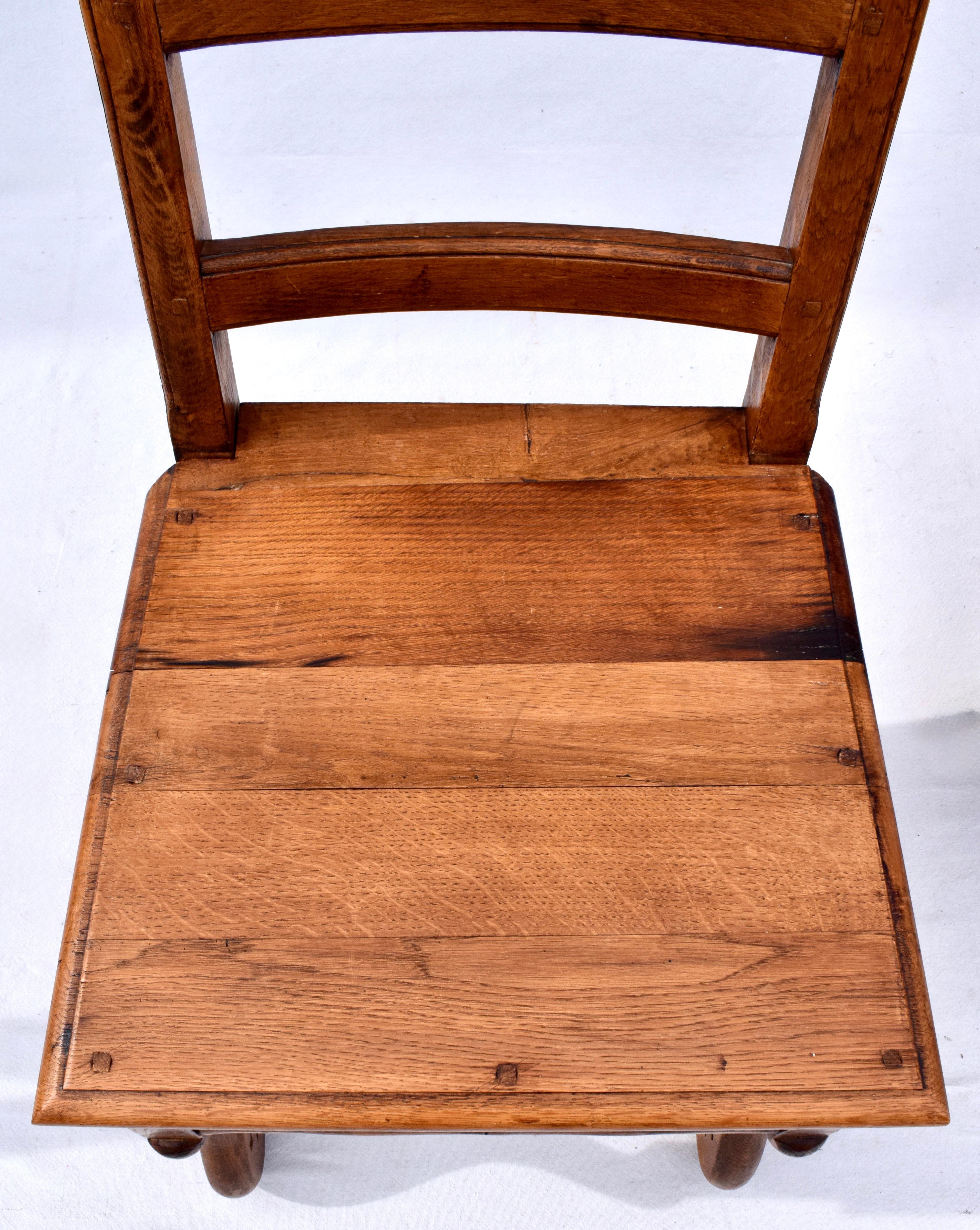 Französische Os de Mouton Esszimmerstühle, S/4 (Holz) im Angebot
