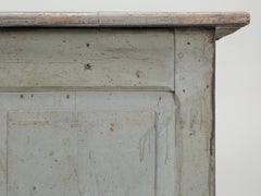 Country French Painted Bakery or Patisserie Store Counter or Kitchen Island