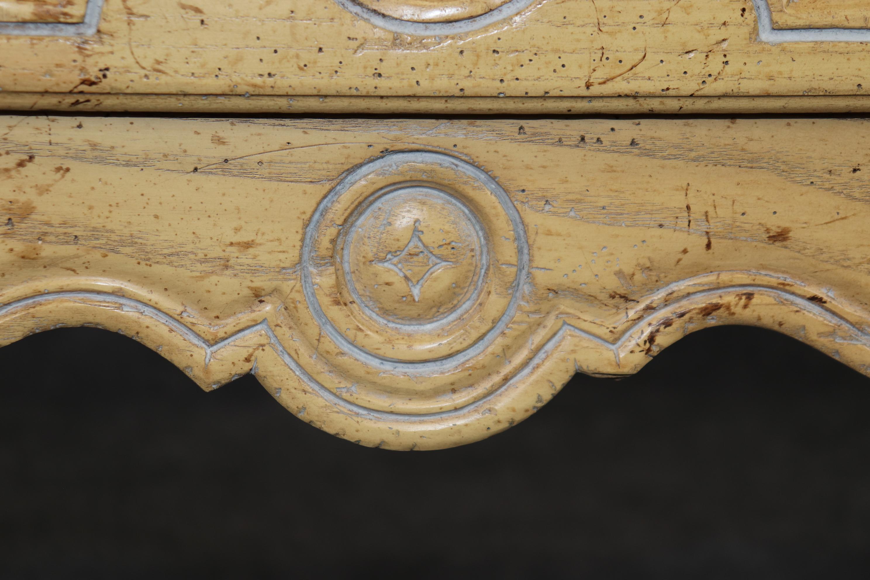 Buffet con server in stile Provance francese Luigi XV di Baker Furniture Company in vendita 4