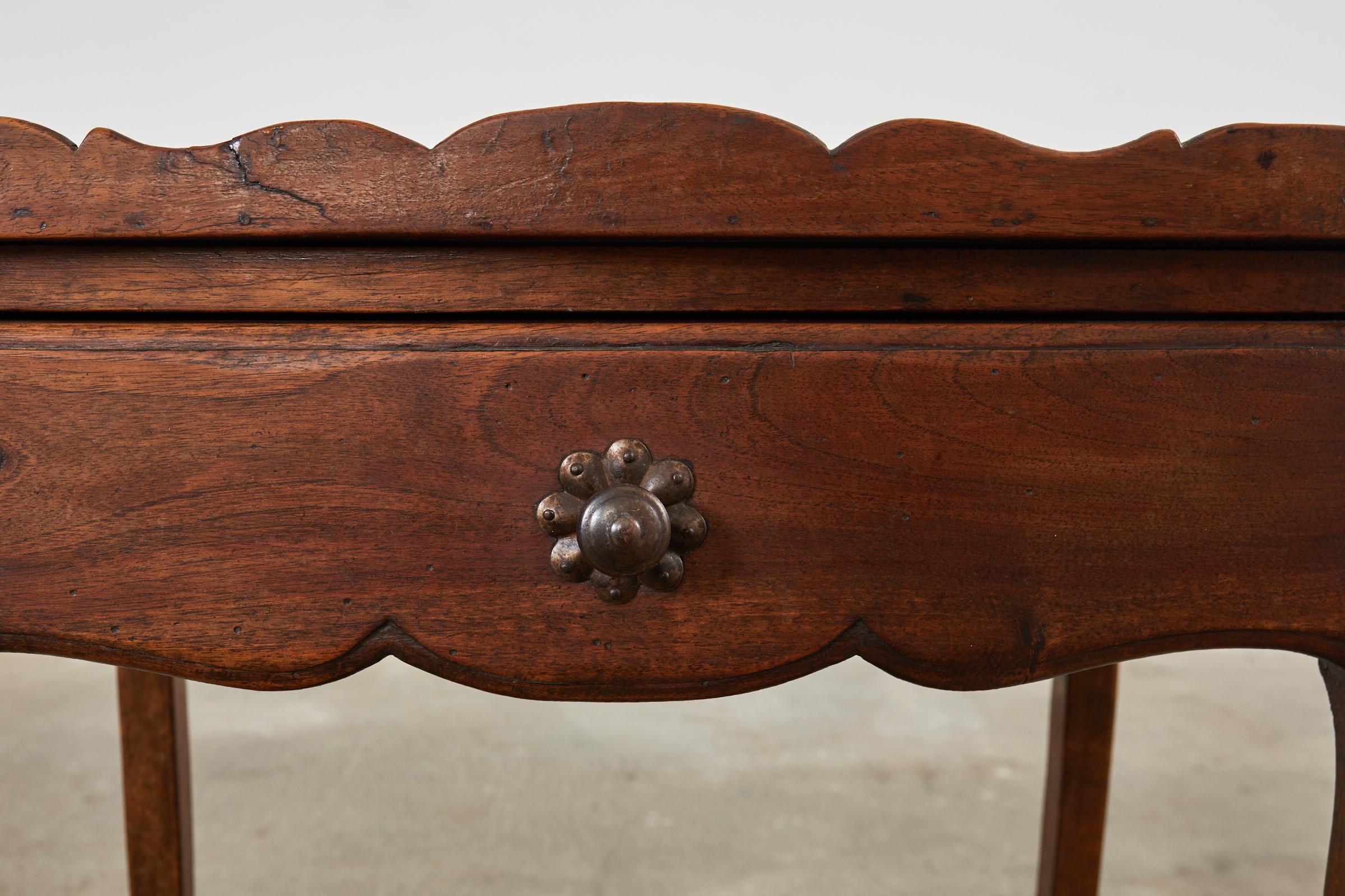 Country French Provincial Bedside Table Painted by Ira Yeager 9