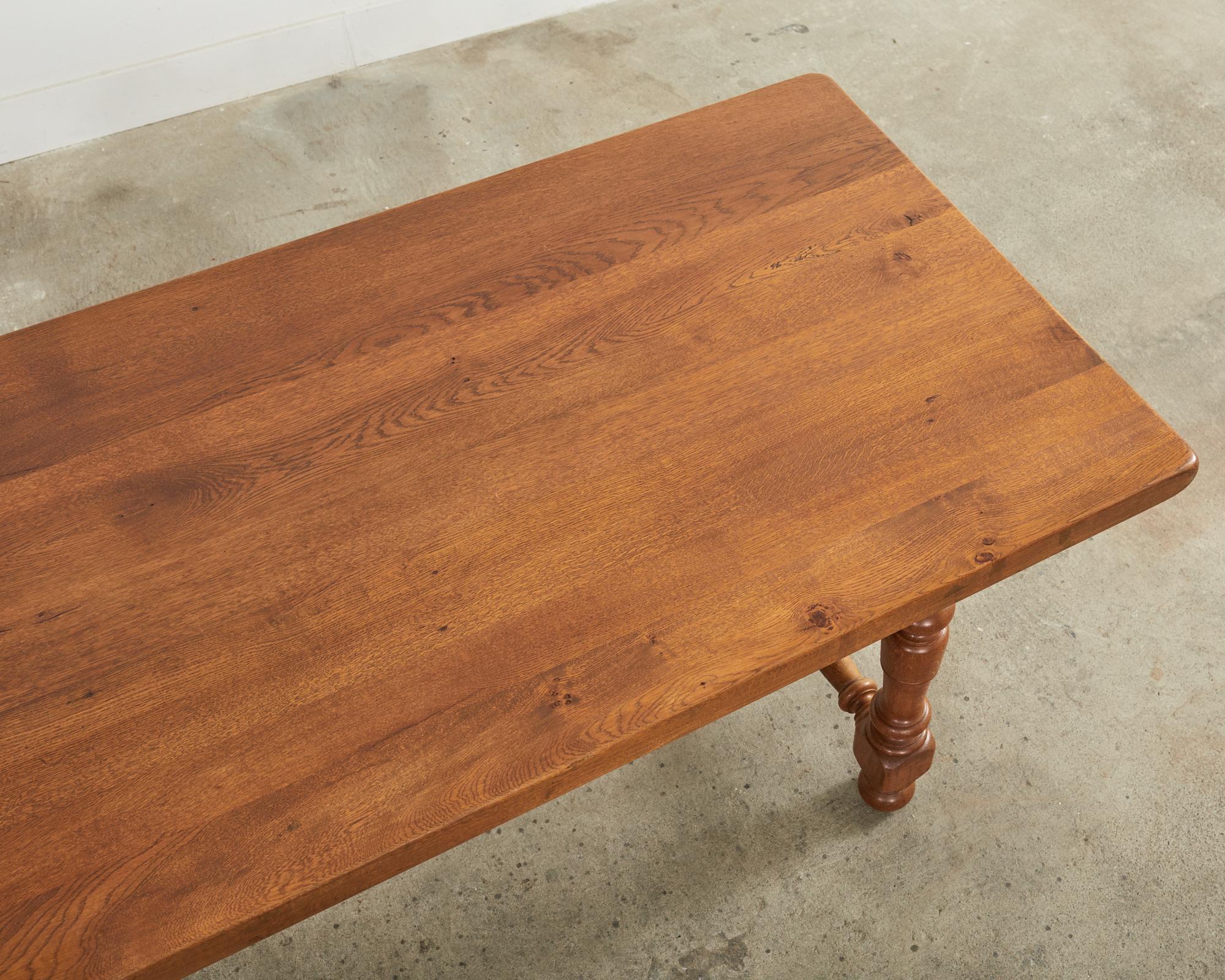 french oak farmhouse table