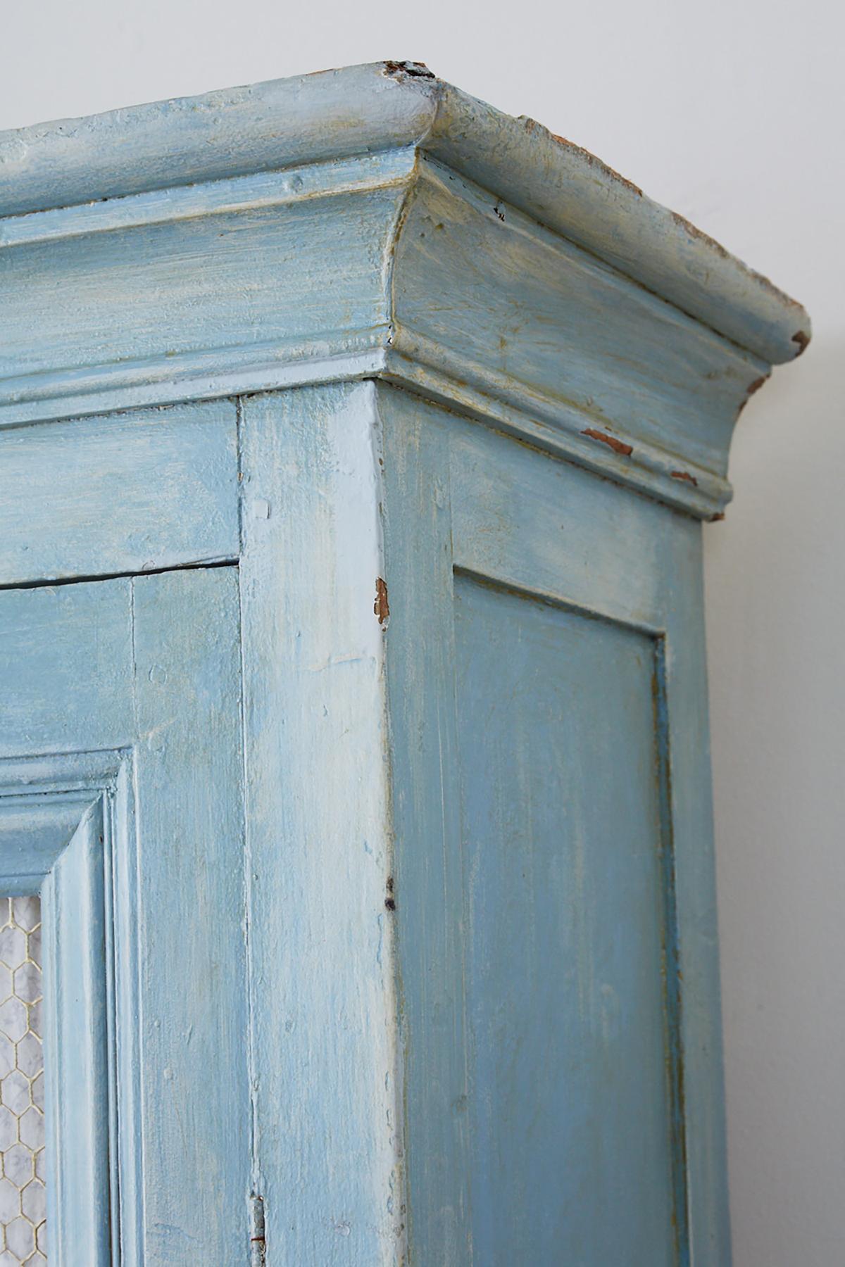 Country French Provincial Painted Armoire Cabinet 11