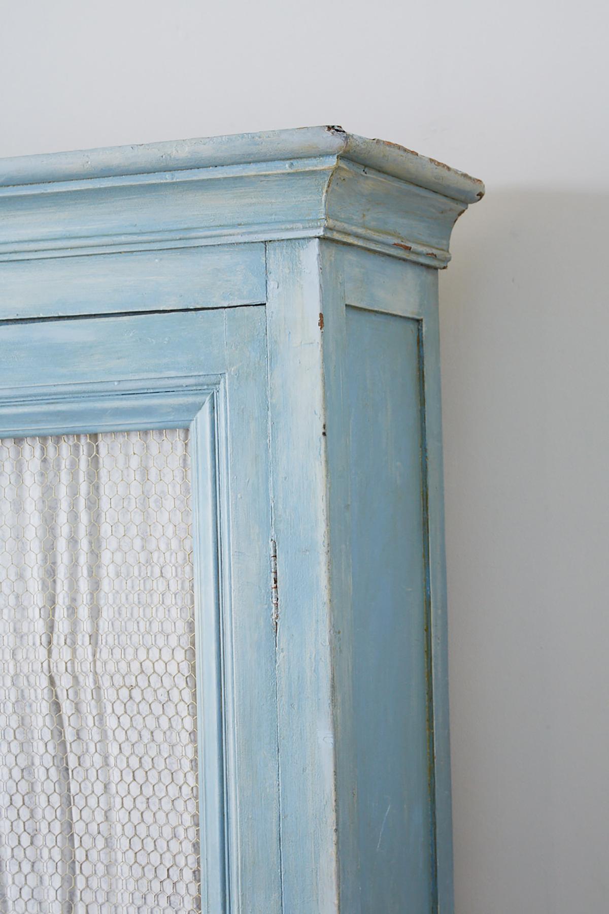 Country French Provincial Painted Armoire Cabinet 2