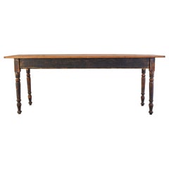 Country French Provincial Painted Pine Farm Table