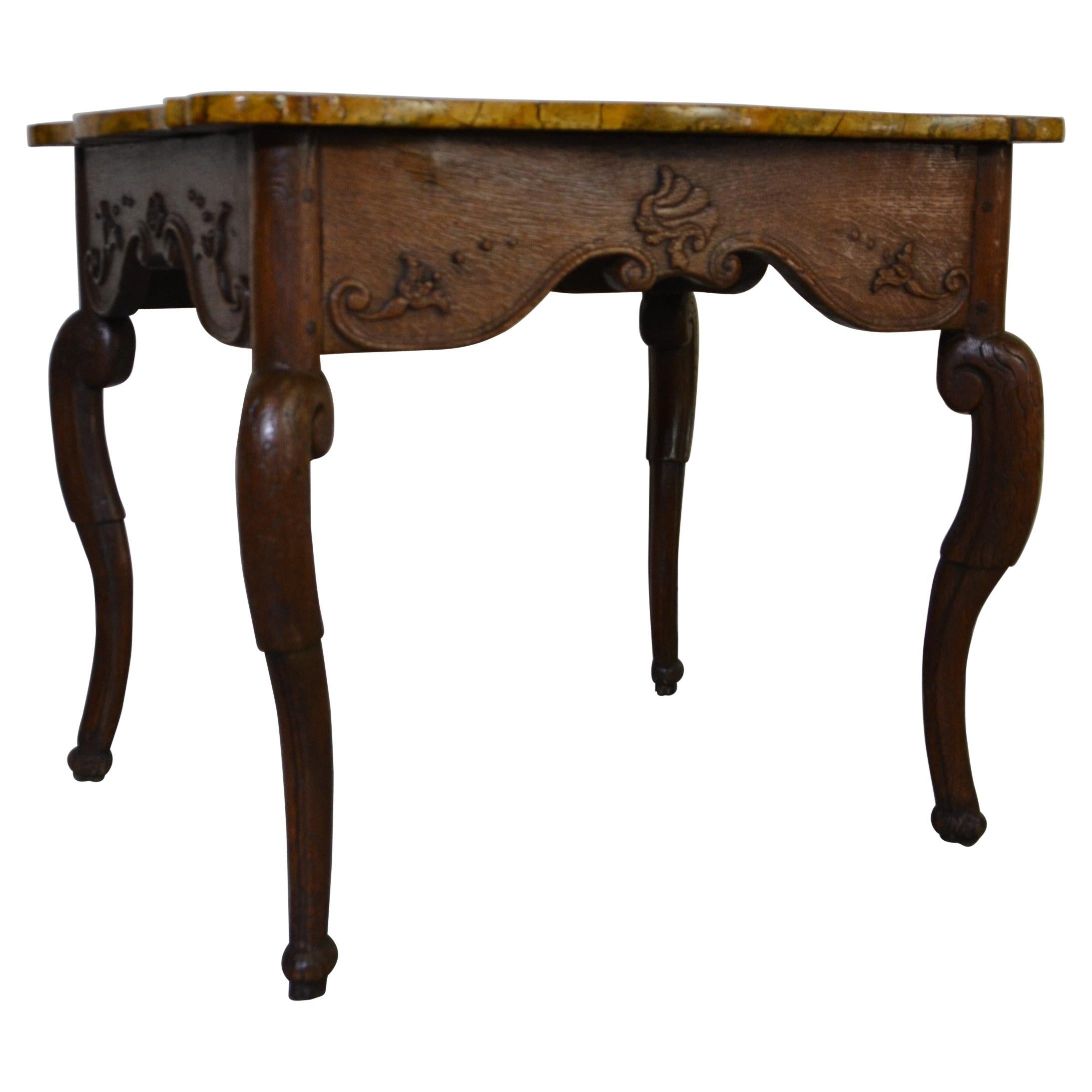 Country French Side Table, c.1780 For Sale