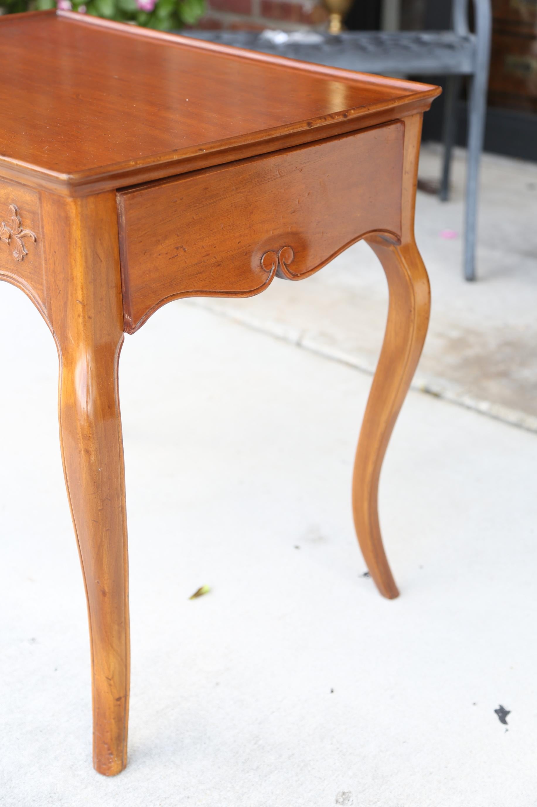 country french side tables