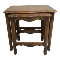 Used Country French Stacking Tables