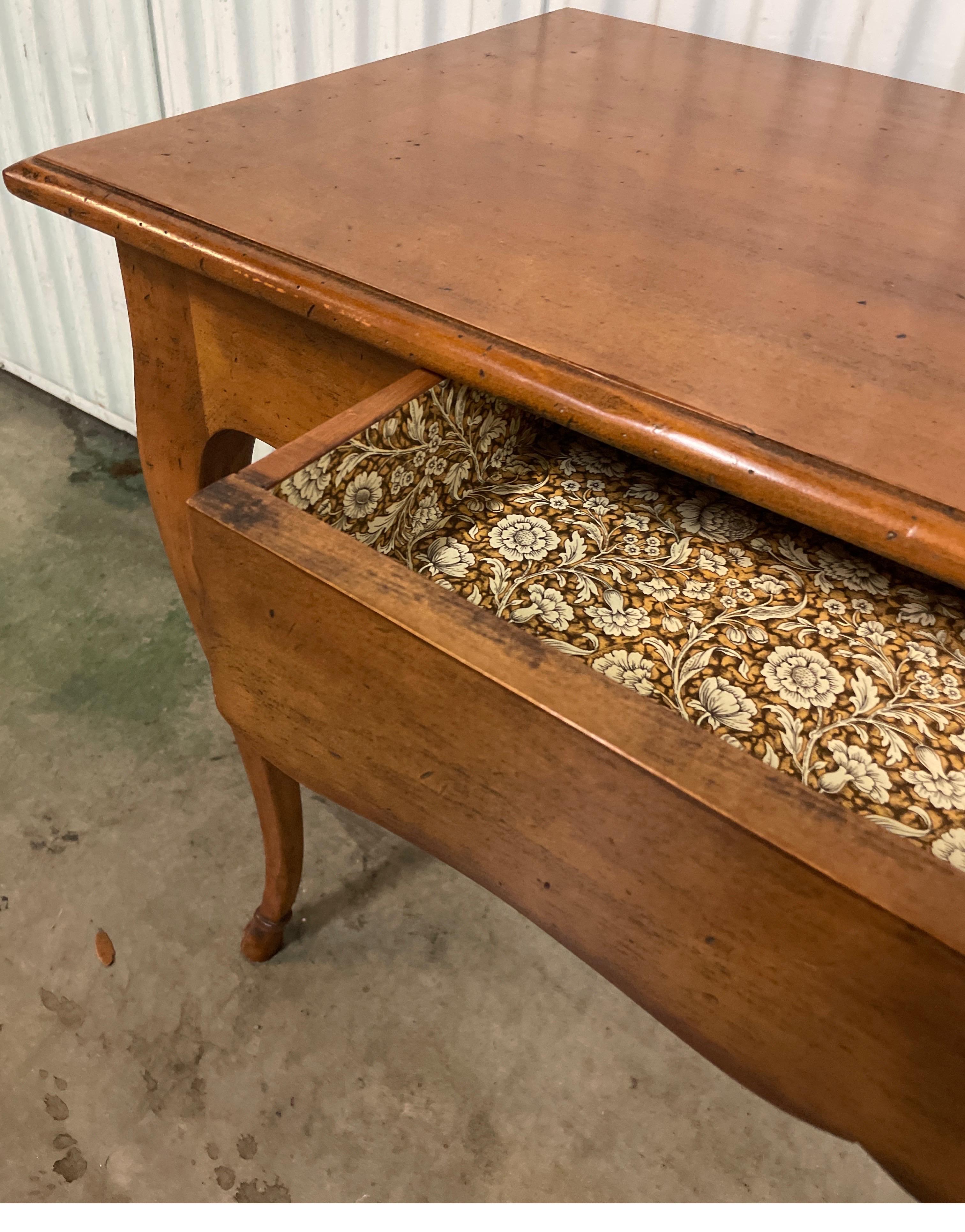 Country French Style Desk with Hoof Feet 3