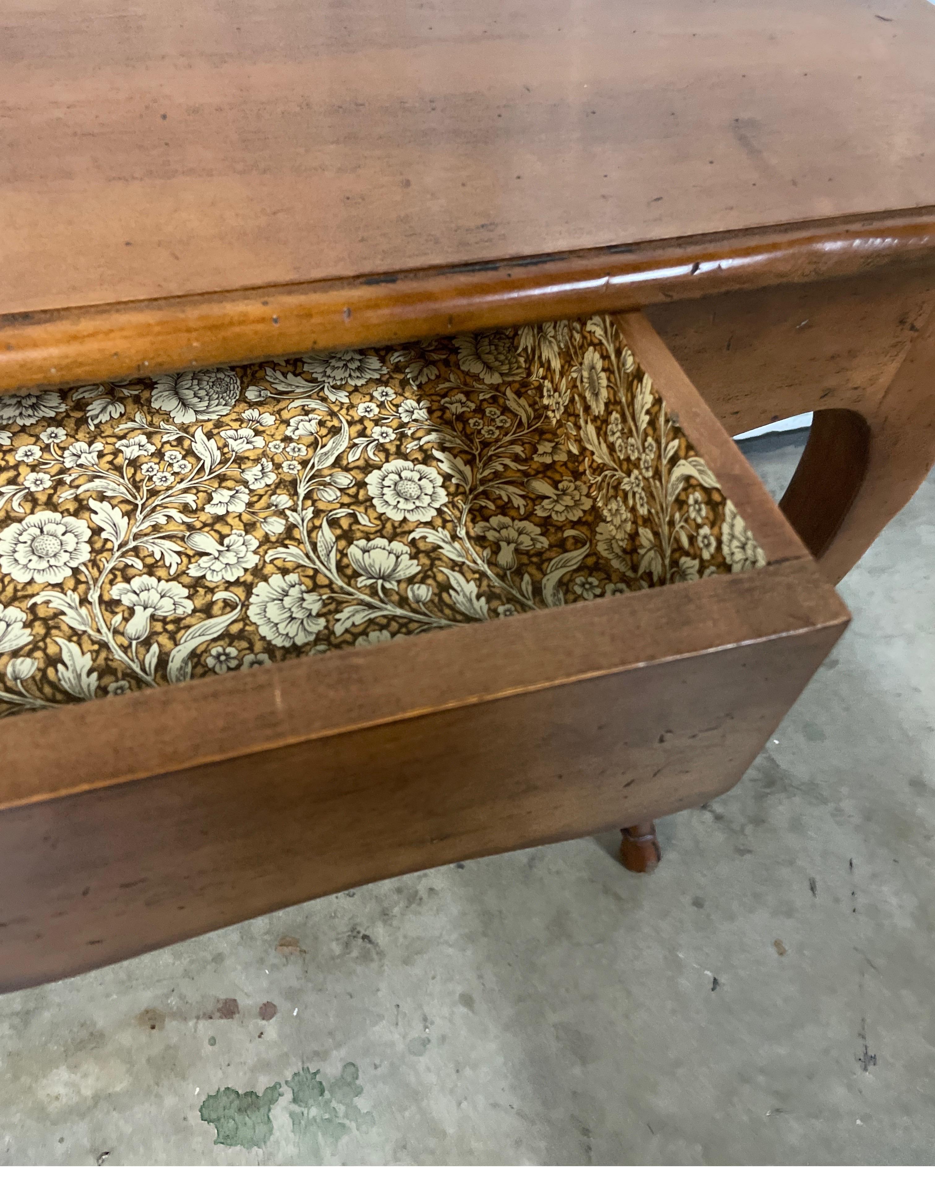 Country French Style Desk with Hoof Feet 4