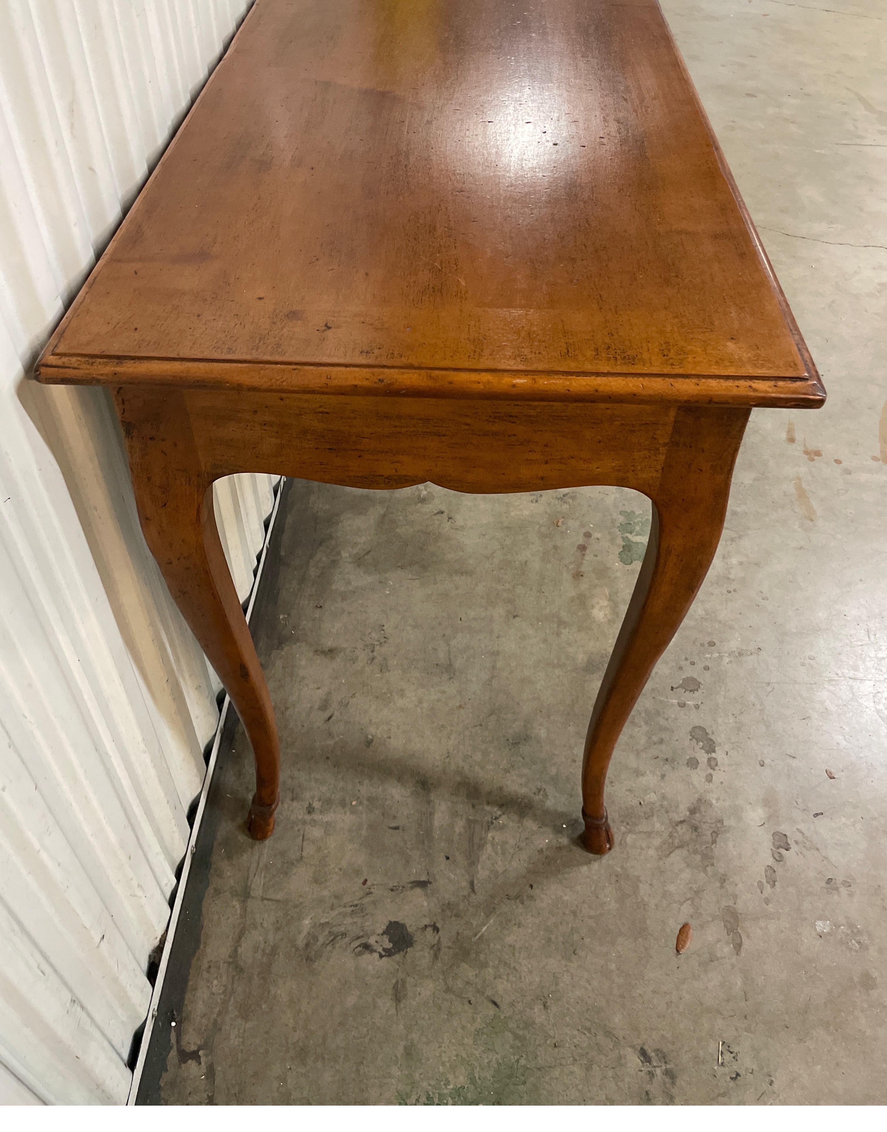 Italian Country French Style Desk with Hoof Feet