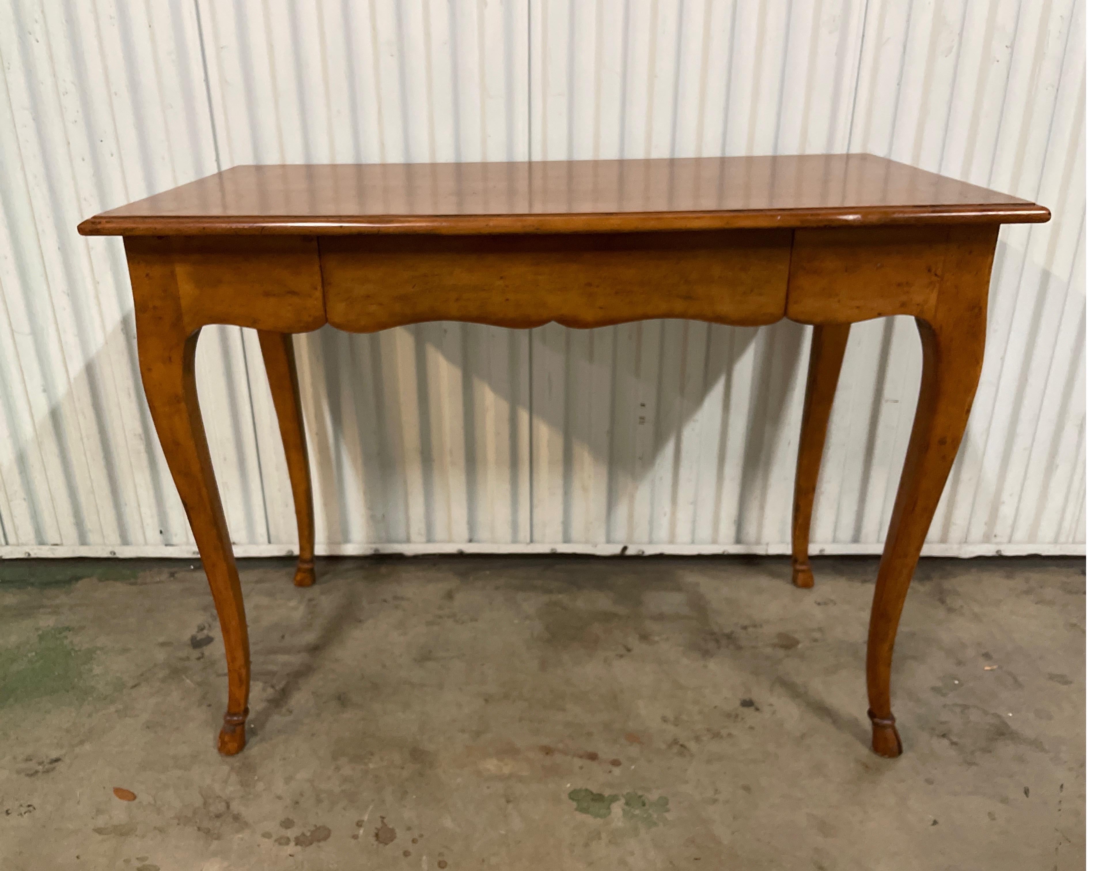 Country French Style Desk with Hoof Feet 2