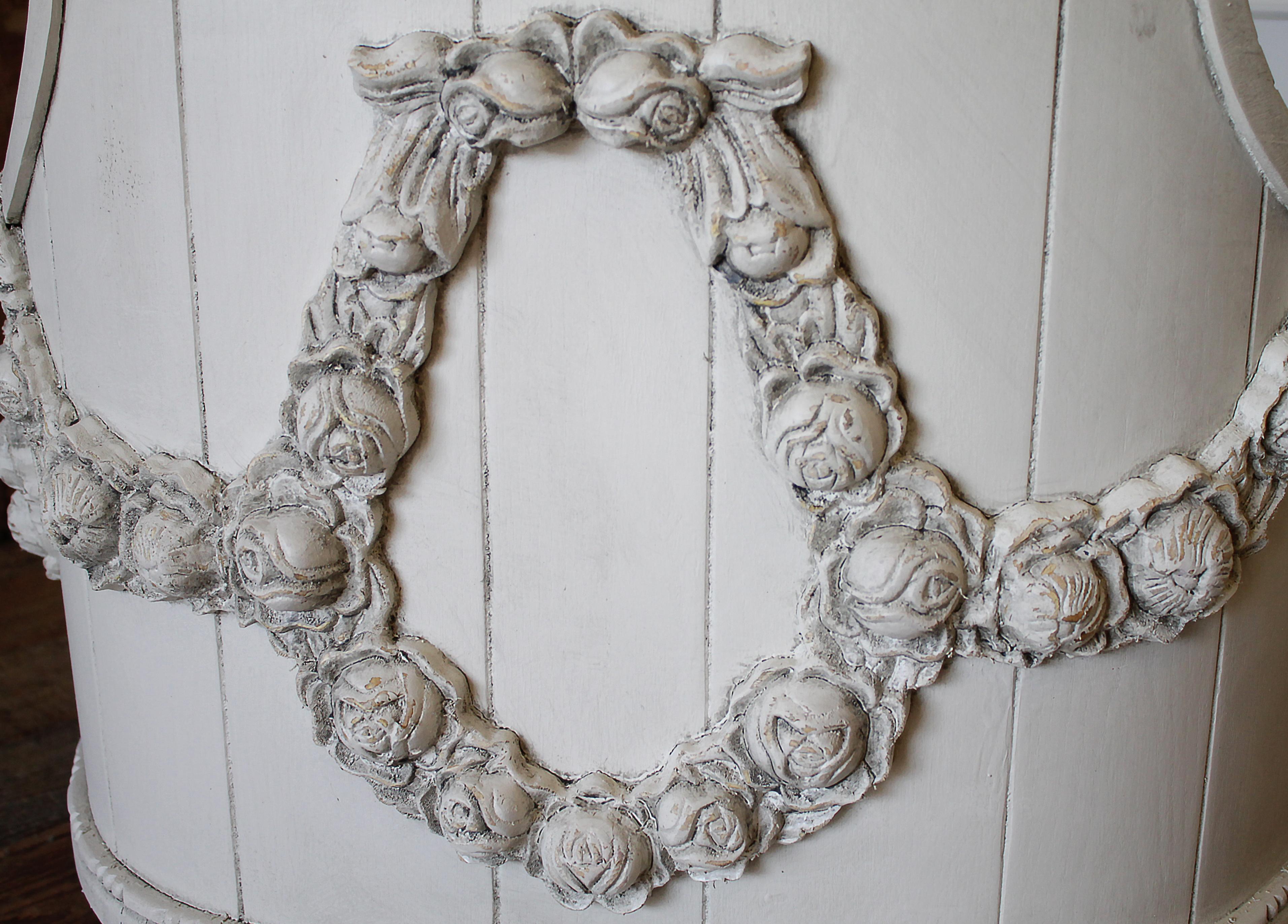 Country French Style Pet Bed with Rose Swags at 1stDibs french style