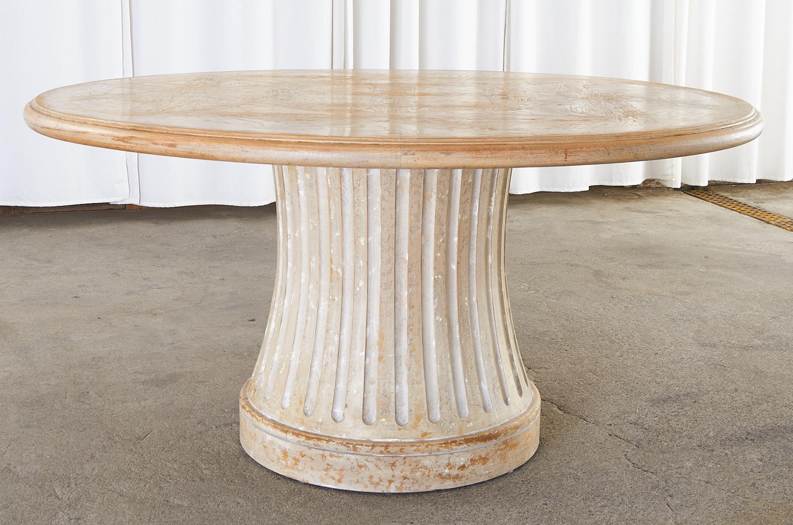 round french dining table