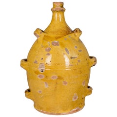Country French Terracotta Pottery Jug