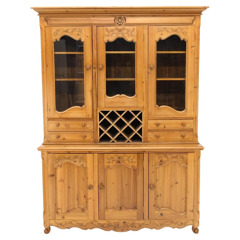 French country kitchen hutch