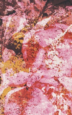 Country Garden Pink - Hand knotted Wool and Silk Rug by Knots Rugs