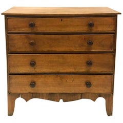 Antique Country Hepplewhite Chest of Drawers