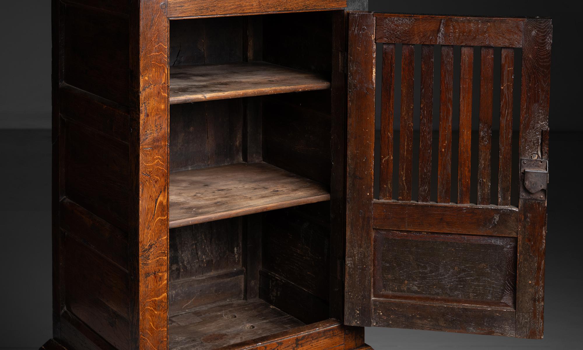 18th Century and Earlier Country House Cupboard, Wales circa 1770 For Sale