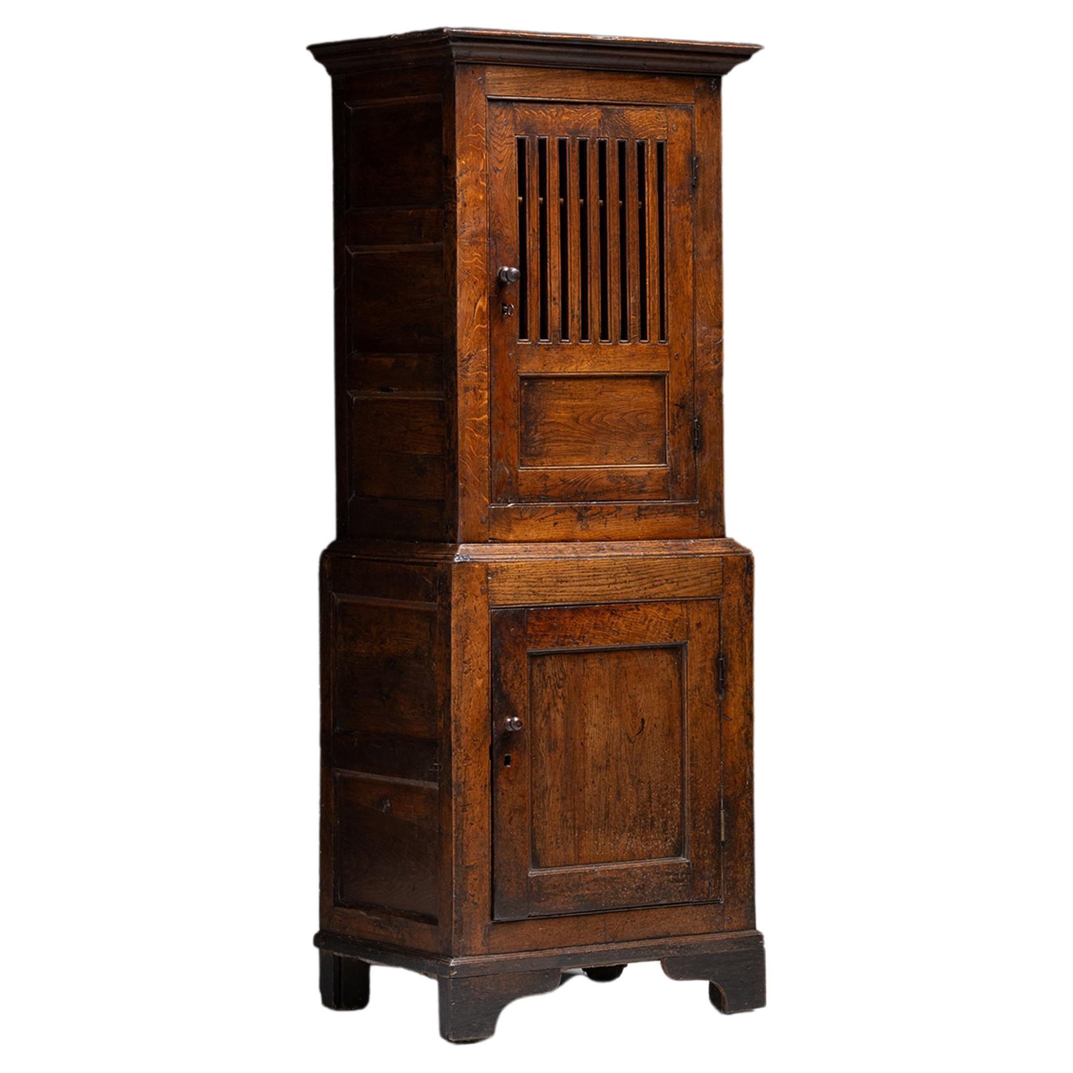 Country House Cupboard, Wales circa 1770 For Sale