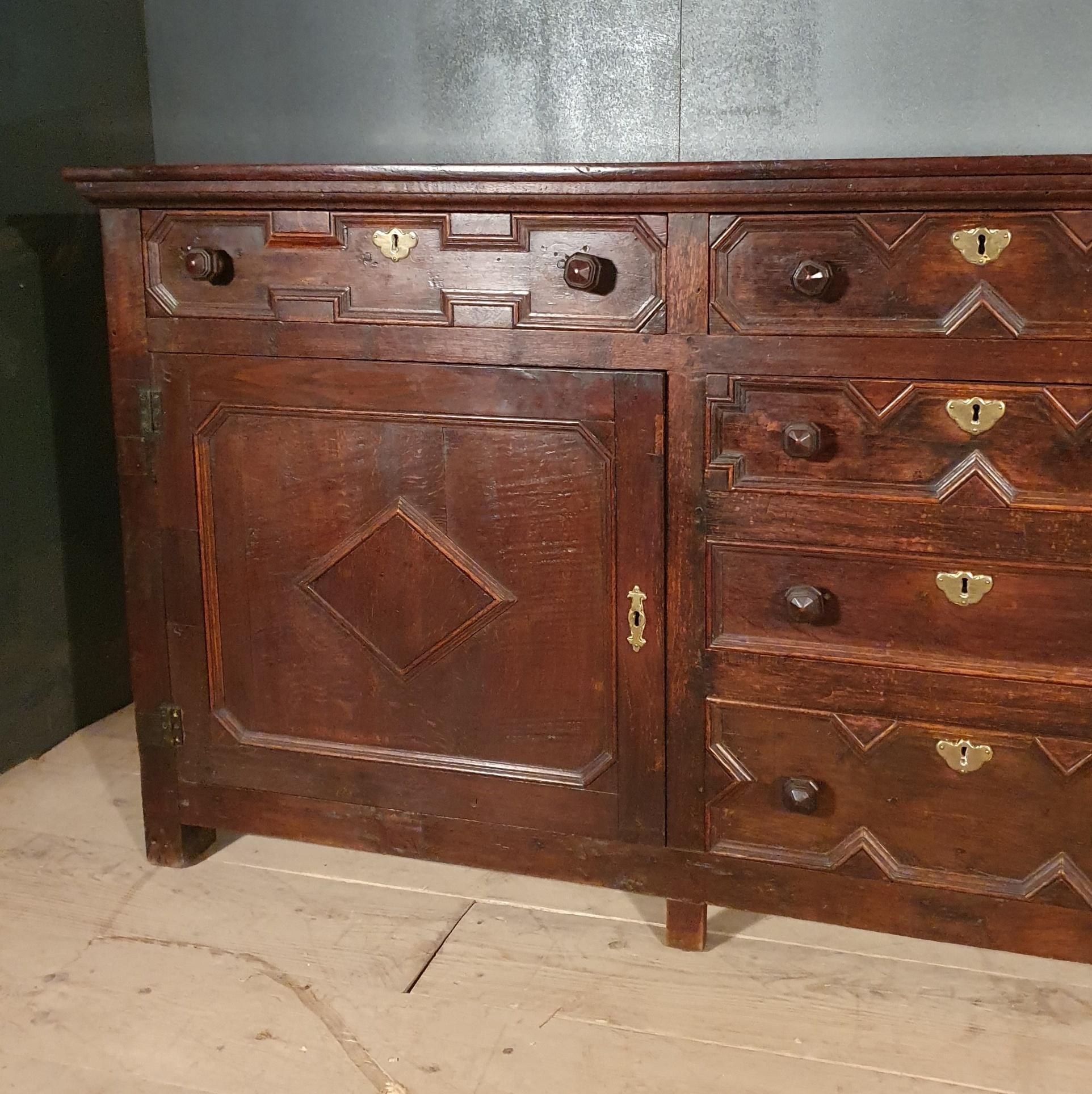 English Country House Dresser Base or Sideboard