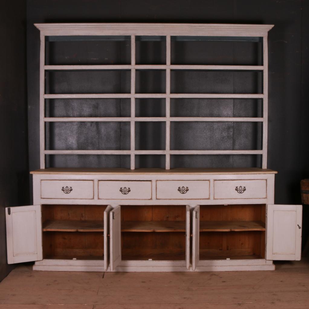 Country House Dresser with Rack 2