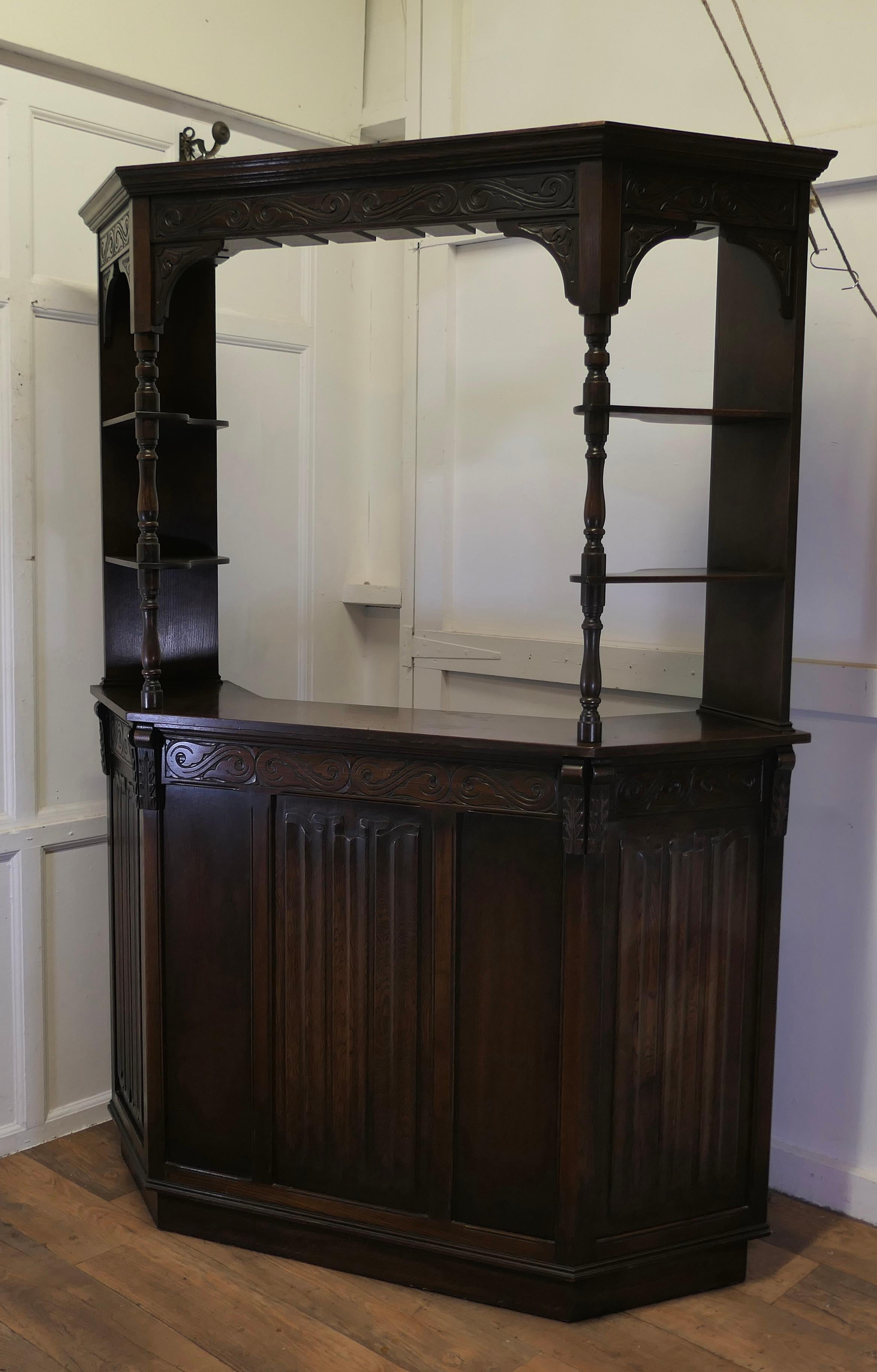 Early 20th Century Country House Hostess Greeting Station, Reception Bar    For Sale