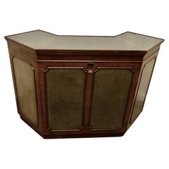 Antique Country House Hostess Greeting Station, Reception Dry Bar 