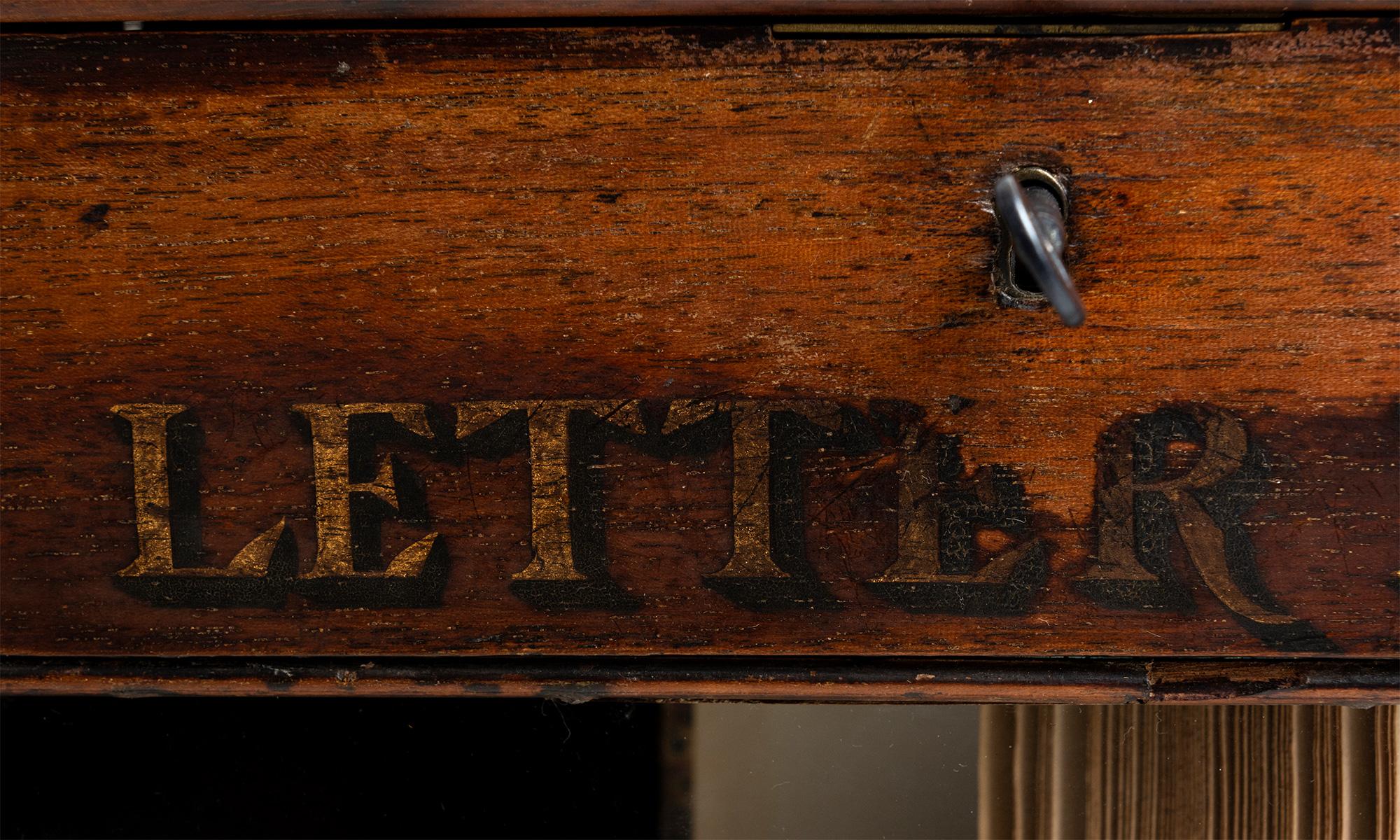 19th Century Country House Letter Box, England, circa 1870
