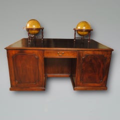 Country House Library Partners Desk