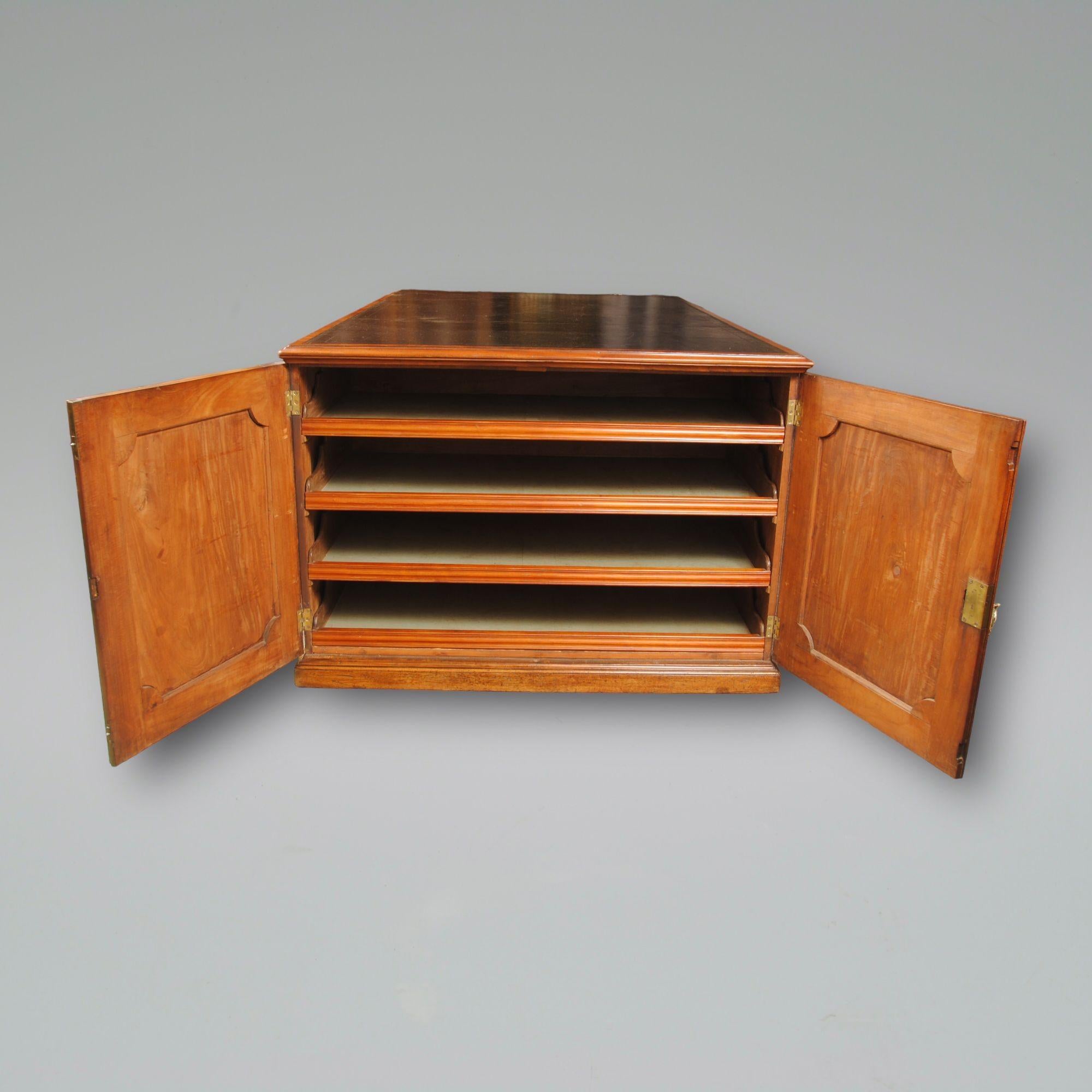 Chippendale Country House Library Partners Desk For Sale