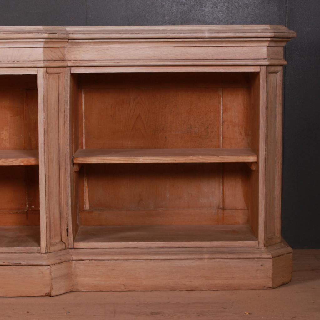 William IV Country House Low Bookcase