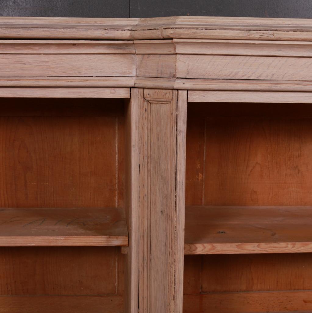 Oak Country House Low Bookcase