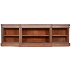 Antique Country House Low Bookcase