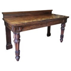 Country house mahogany serving table