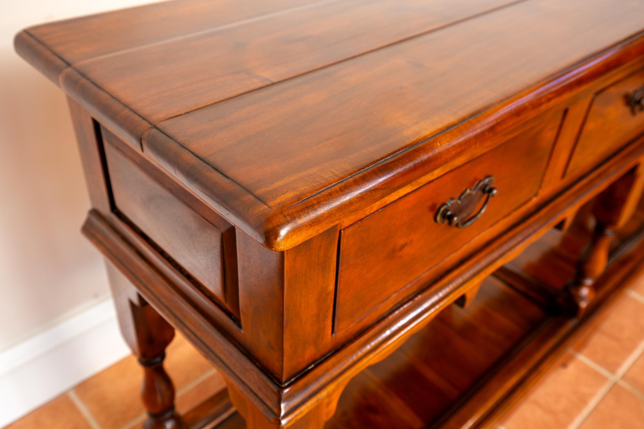 Cassettiera di campagna con base a cassettone, credenza in stile rustico, antico e georgiano in vendita 7