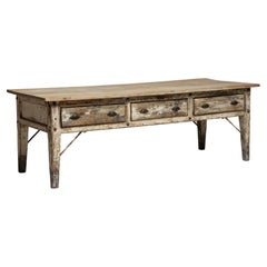 Country House Prep Table, England, Circa 1850