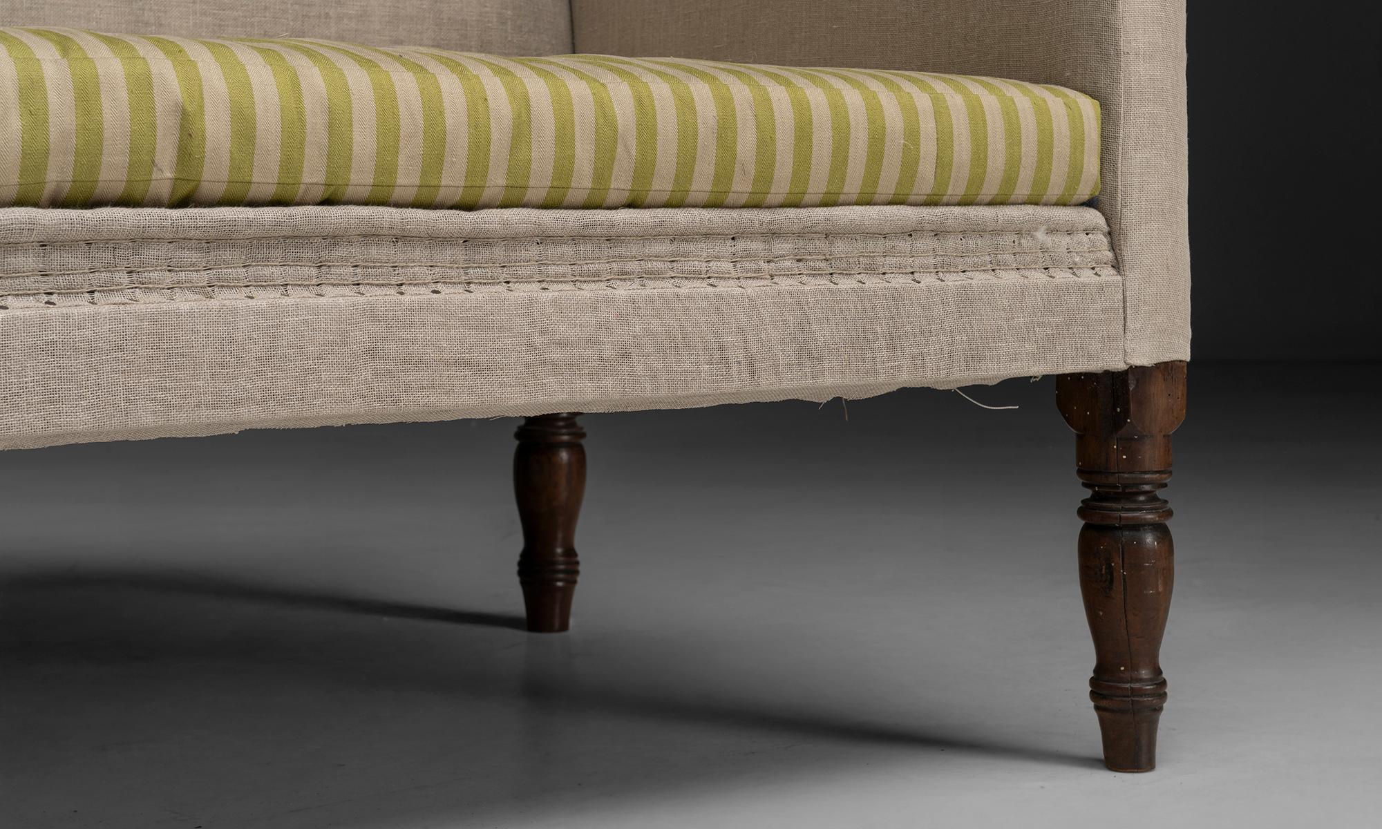 English Country House Sofa, England circa 1860 For Sale